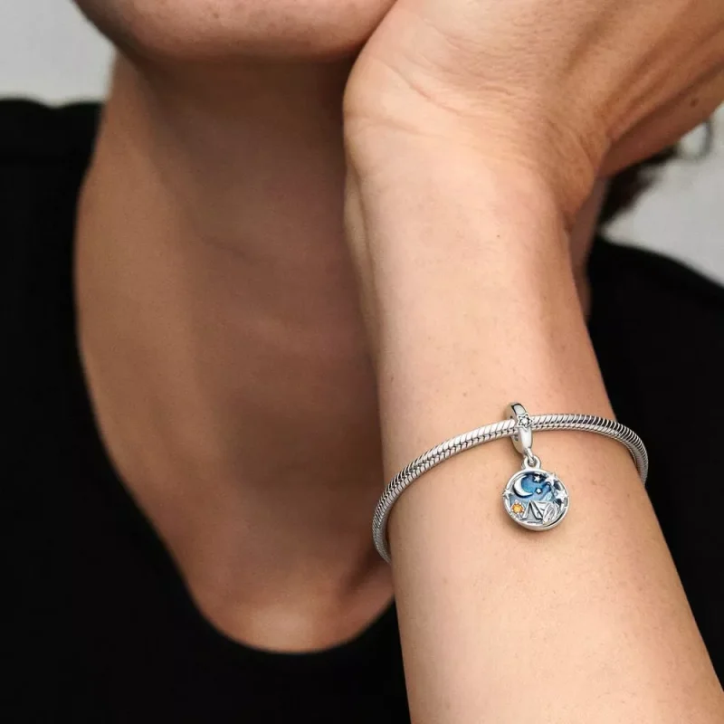 (resim) Pandora Camping Night Sky İkili Sallantılı Charm - 791686C01 - Görüntüle 5