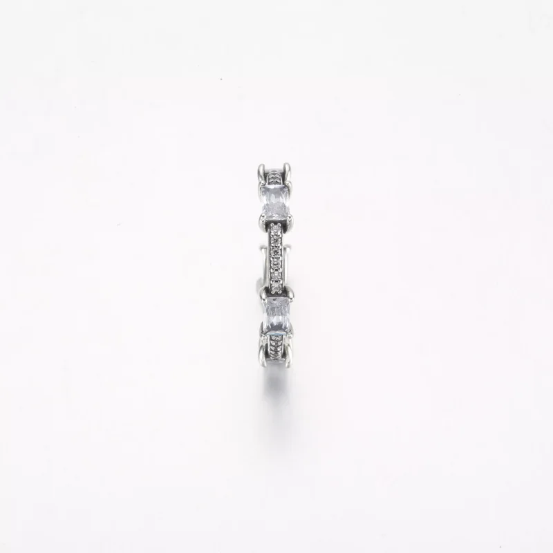 (resim) Pandora Dikdörtgen Bars Işıltılı Pavé Yüzük - 192397C01 - Görüntüle 5