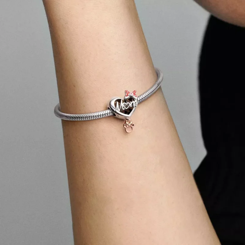 (resim) Pandora Disney Minnie Mouse Anne Kalp Charm'ı - 781142C01 - Görüntüle 6