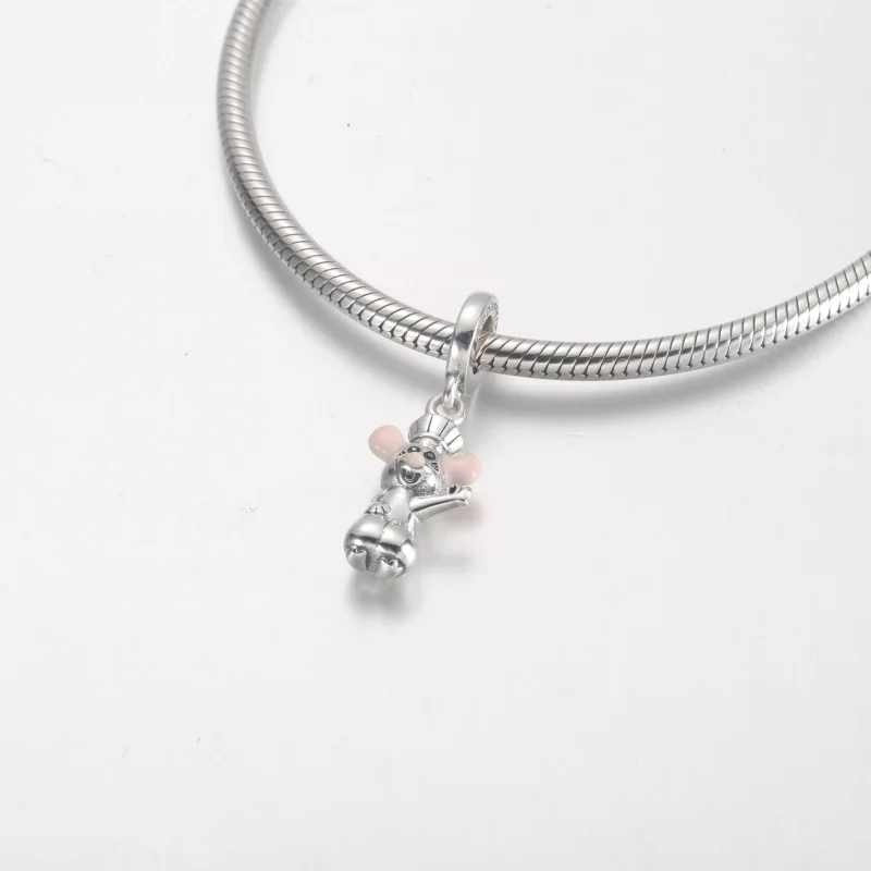 (resim) Pandora Disney Pixar Remy Dangle Charm - 792029C01 - Görüntüle 5