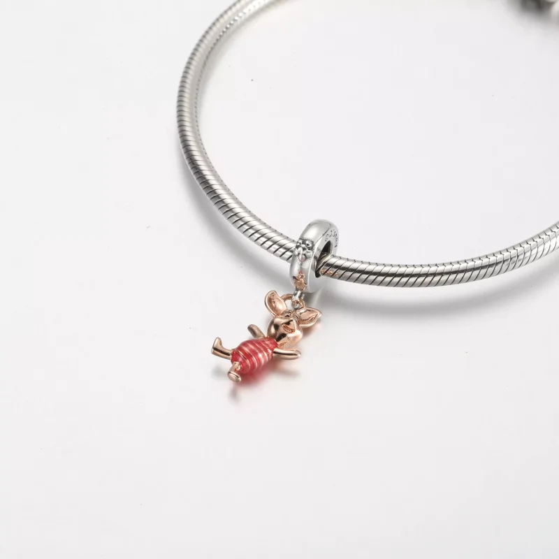(resim) Pandora Disney Winnie the Pooh Piglet Sallantılı Charm - 782208C01 - Görüntüle 5