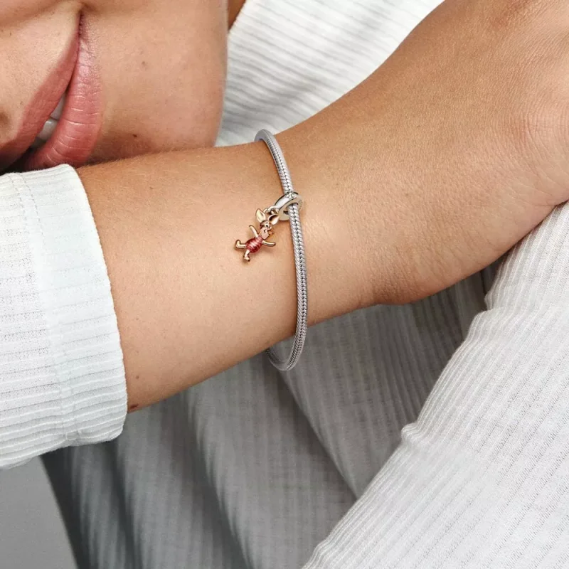 (resim) Pandora Disney Winnie the Pooh Piglet Sallantılı Charm - 782208C01 - Görüntüle 8