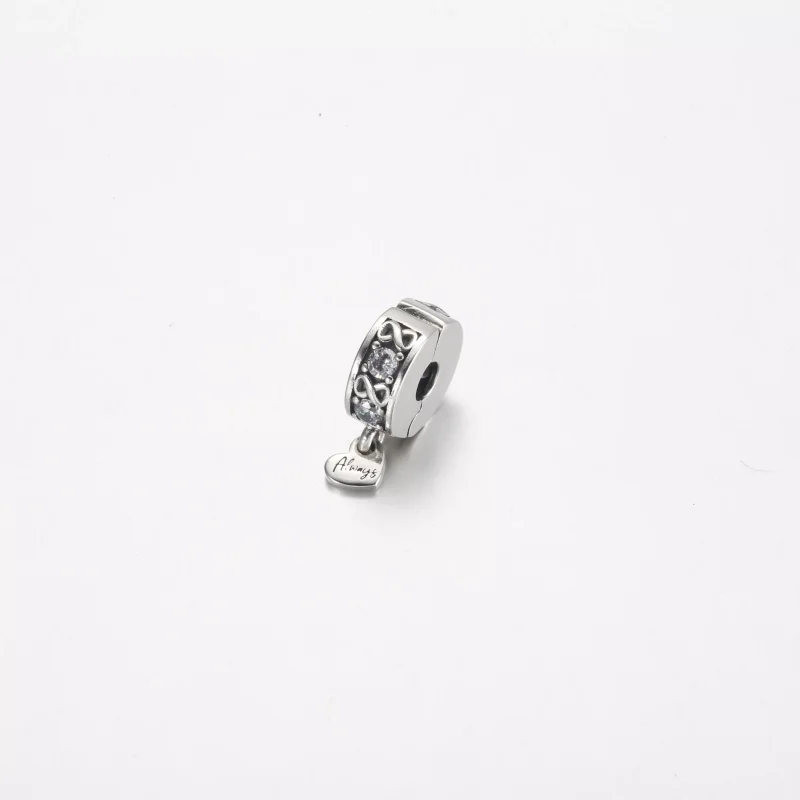 (resim) Pandora Family Always Pavé Klips Charm - 791151C01 - Görüntüle 2