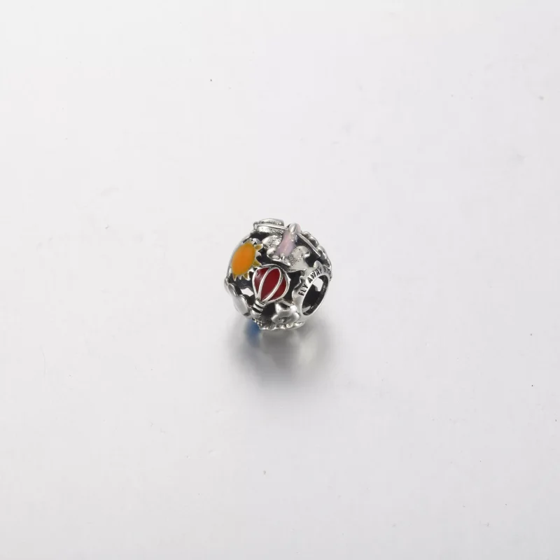 (resim) Pandora Fly Away Rainbow Gökyüzü ve Seyahat Charm'ı - 791695C01 - Görüntüle 2
