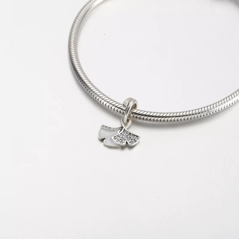 (resim) Pandora Ginkgo gümüş sallantılı kolye - 792429C01 - Görüntüle 4
