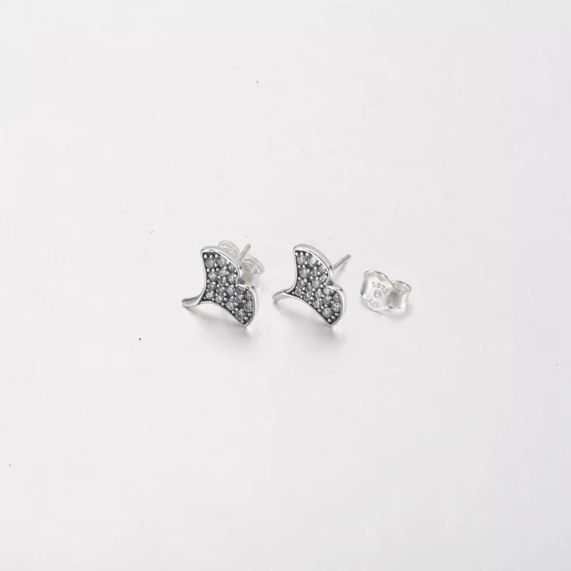 (resim) Pandora Ginkgo gümüş saplama küpe - 292439C01 - Görüntüle 5
