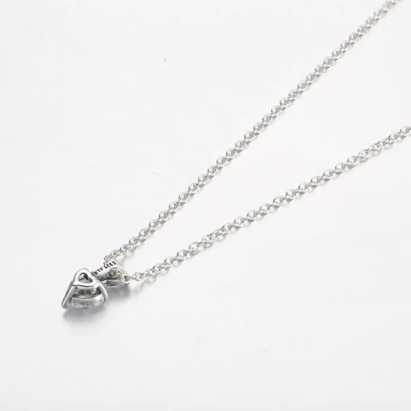 (resim) Pandora Çift Kalp Kolye Parıltılı Collier Kolye - 391229C01 - Görüntüle 3