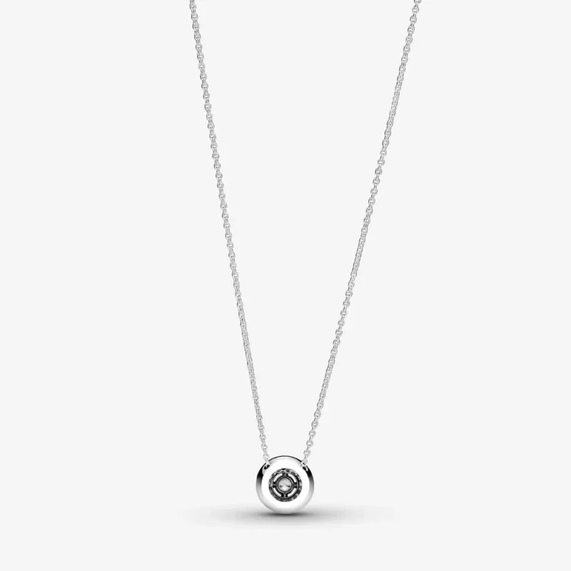 (resim) Pandora Işıltılı Çift Halo Collier Kolye - 399414C01-45 - Görüntüle 2