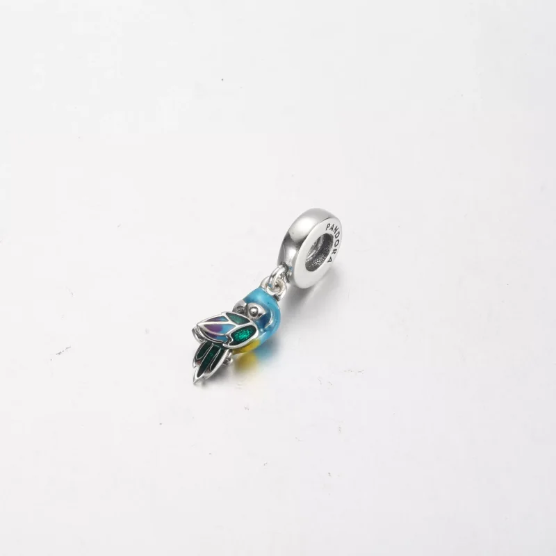 (resim) Pandora Jungle Paradise Papağan Sallantılı Charm - 791679C01 - Görüntüle 3