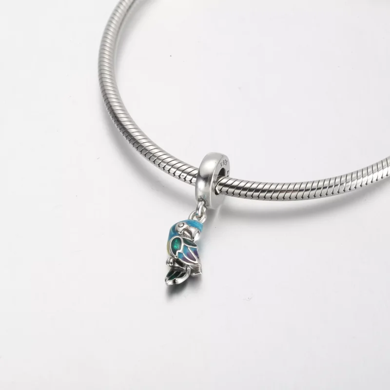 (resim) Pandora Jungle Paradise Papağan Sallantılı Charm - 791679C01 - Görüntüle 4