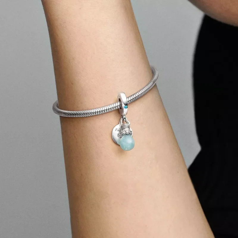 (resim) Pandora Karanlıkta Parlayan Ampul Çift Sallantılı Charm - 791123C01 - Görüntüle 5