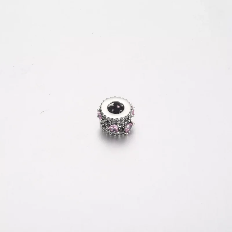 (resim) Pandora Köpüklü Üçlü Halo Kalp Charm - 791161C01 - Görüntüle 4