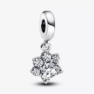 (resim) Pandora Köpüklü Pet Pençe Baskılı Sallantılı Charm - 792247C01