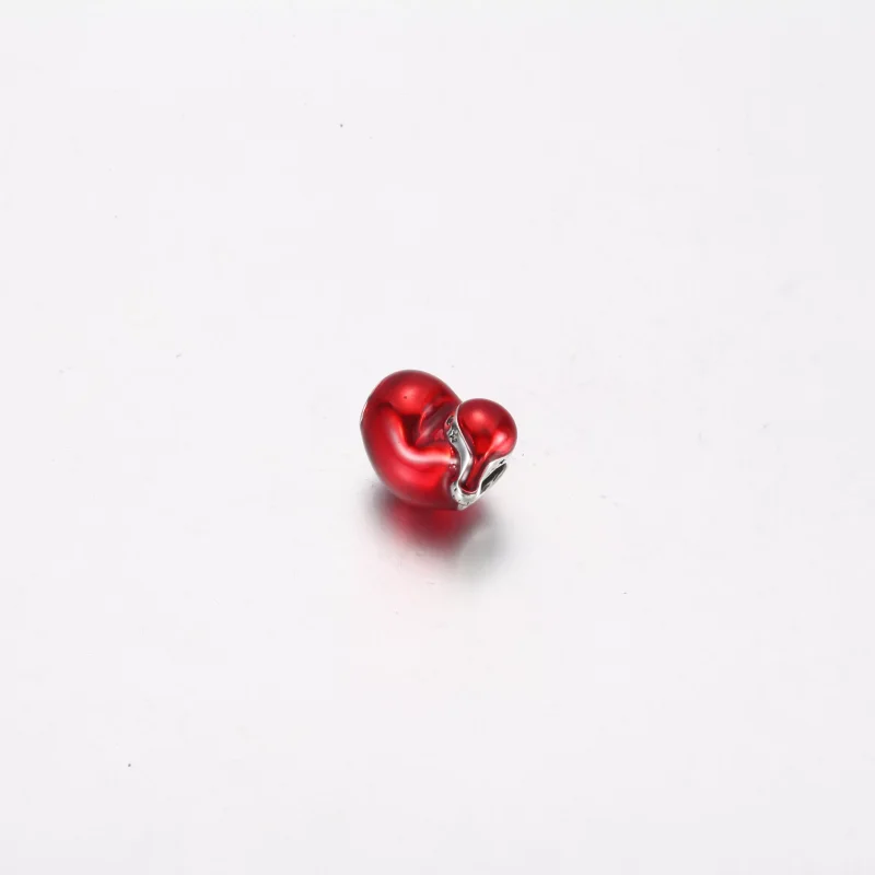 (resim) Pandora Metalik Kırmızı Noel Kalp Charm'ı - 792336C01 - Görüntüle 3