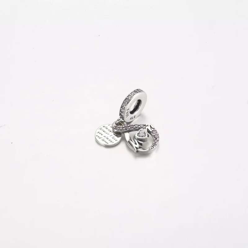 (resim) Pandora Mom Infinity Pavé İkili Sallantılı Charm - 791468C01 - Görüntüle 2