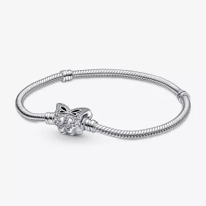 (resim) Pandora Moments Kelebek Tokalı Yılan Zincir Bileklik - 590782C01