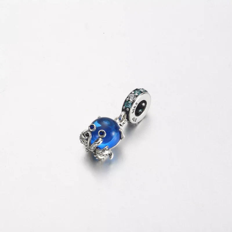 (resim) Pandora Murano Cam Sevimli Ahtapot Sallantılı Charm - 791694C01 - Görüntüle 2