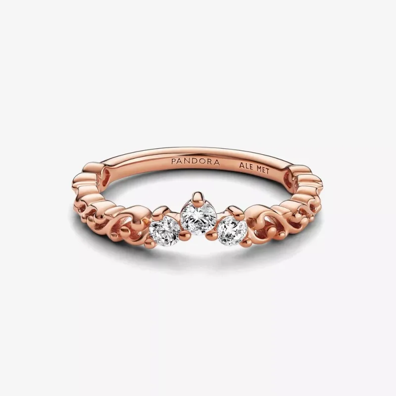 (resim) Pandora Regal Girdaplı Taç Yüzük - 182232C01 - Görüntüle 6