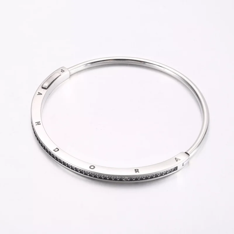 (resim) Pandora Signature ID Pavé Bileklik - 592313C01 - Görüntüle 2