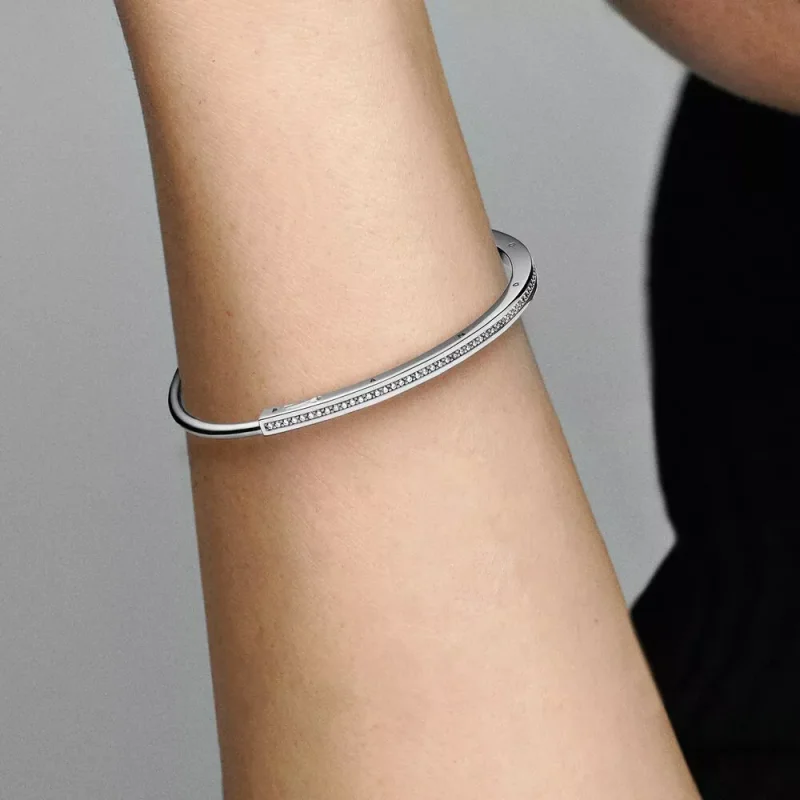 (resim) Pandora Signature ID Pavé Bileklik - 592313C01 - Görüntüle 7