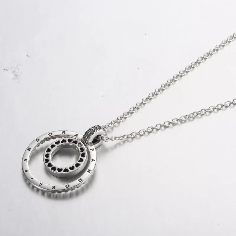 (resim) Pandora Signature Pavé ve Boncuklu Kolye ve Kolye - 392308C01 - Görüntüle 3