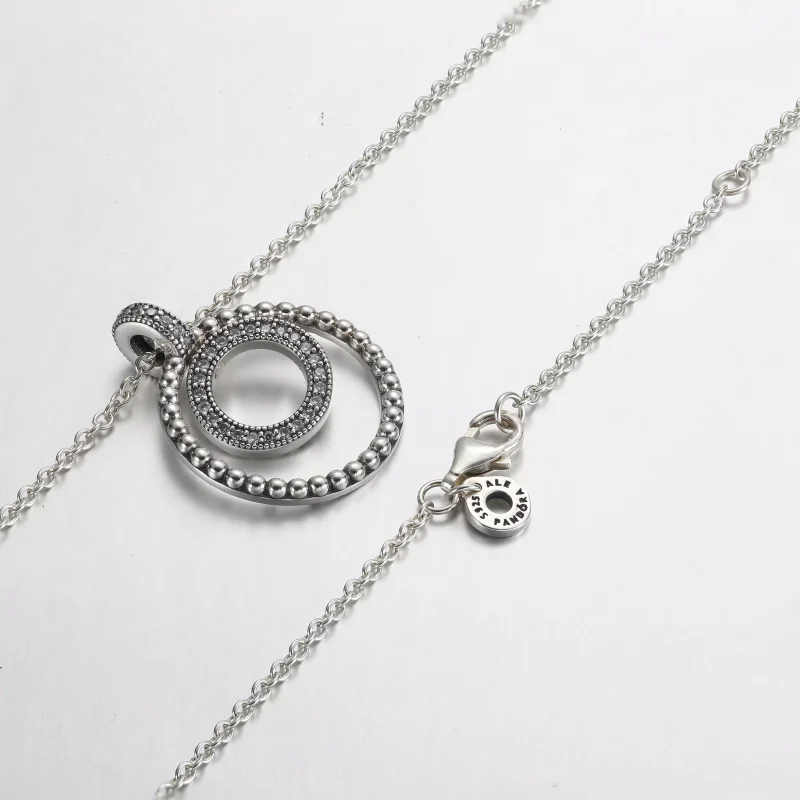 (resim) Pandora Signature Pavé ve Boncuklu Kolye ve Kolye - 392308C01 - Görüntüle 5