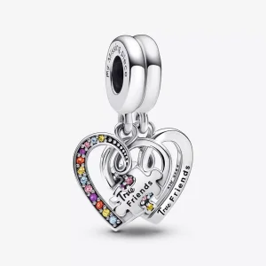 (resim) Pandora Yapboz Parçası Kalpler Bölünebilir Dostluk Sallantılı Charm - 792239C01
