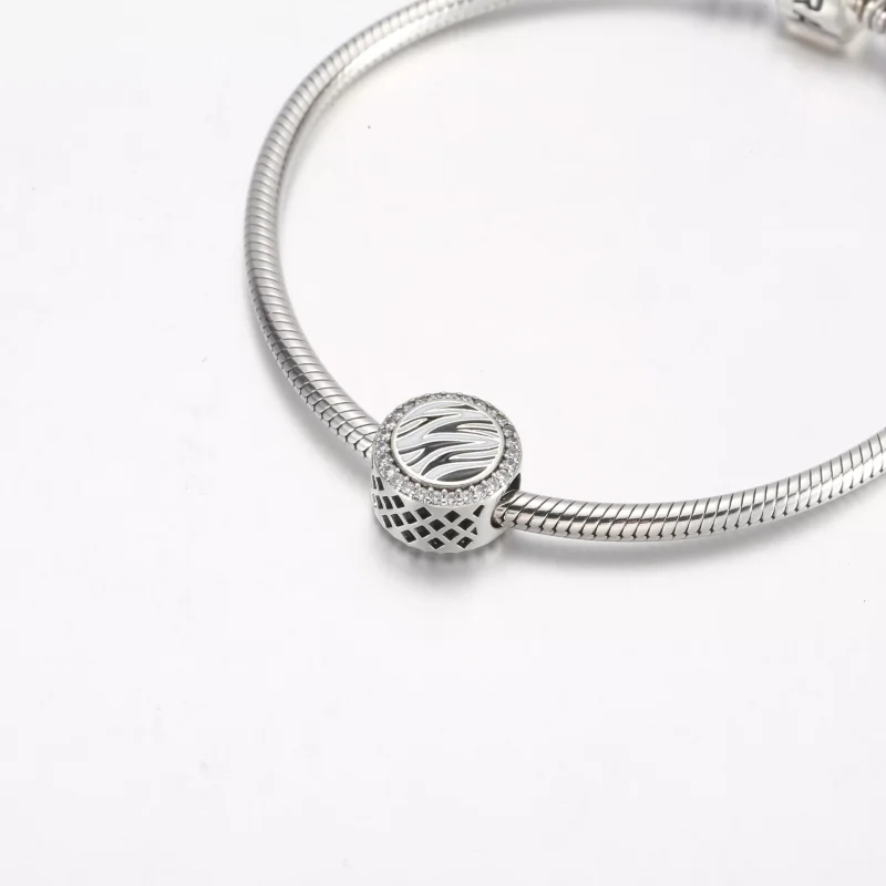 (resim) Pandora Zebra desenli gümüş charm - 792016CZ_E025 - Görüntüle 5