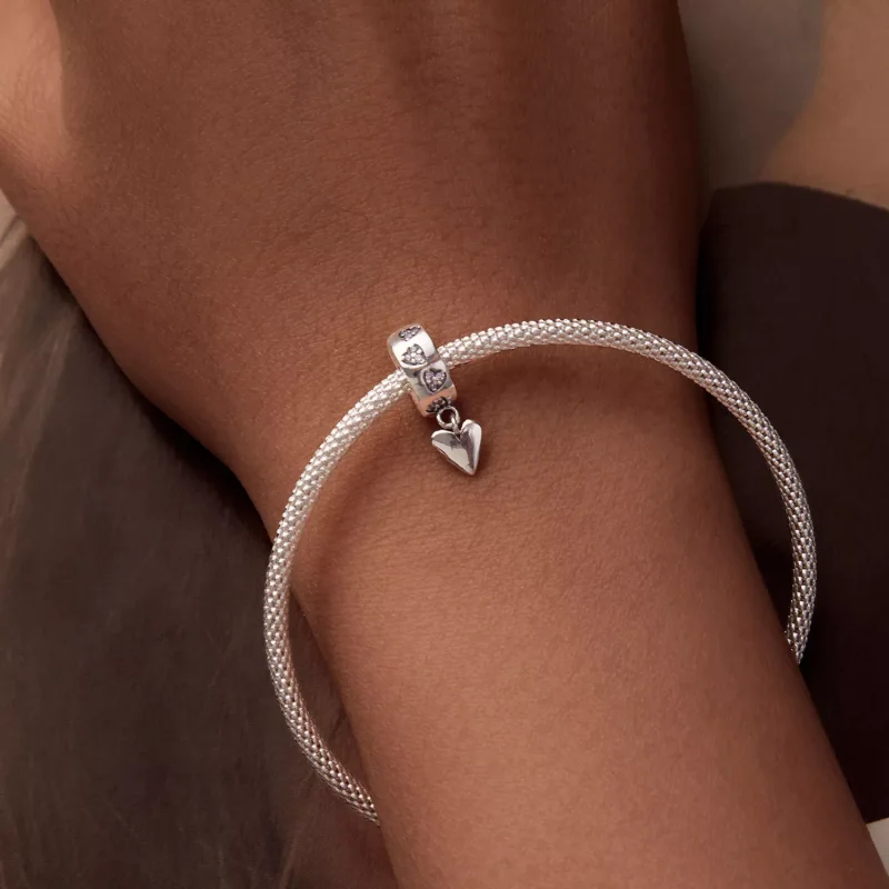 (resim) PANDORA Stil Akıllı Kalp Silikon Toka Charm - SCC2694 - Görüntüle 7