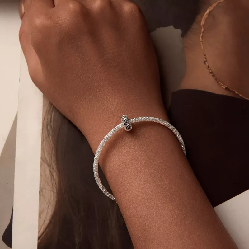 (resim) PANDORA Stil Gül Konumlandırma Toka Charm'ı - SCC2706 - Görüntüle 6