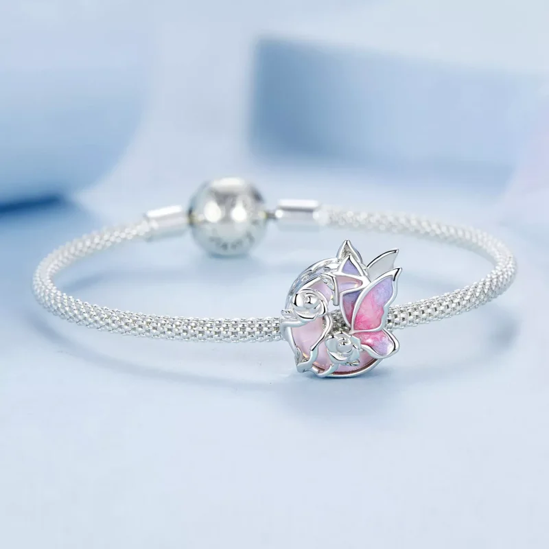 (resim) PANDORA Stil Neon Ayışığı Kelebek Charm - BSC968 - Görüntüle 5