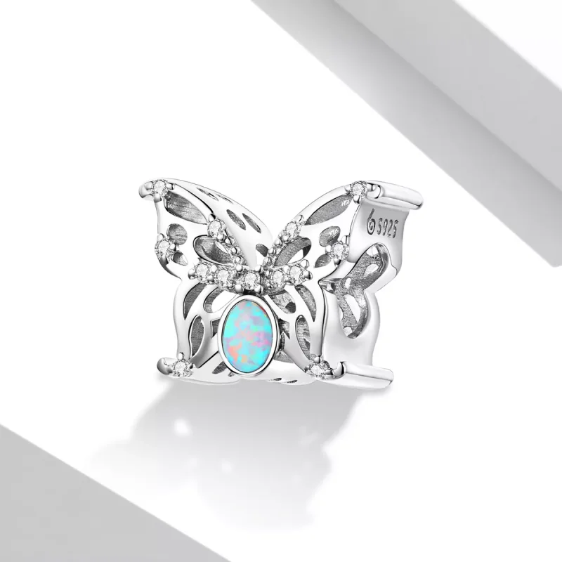 (resim) PANDORA Stil Opal Kelebek Charm - BSC558 - Görüntüle 2