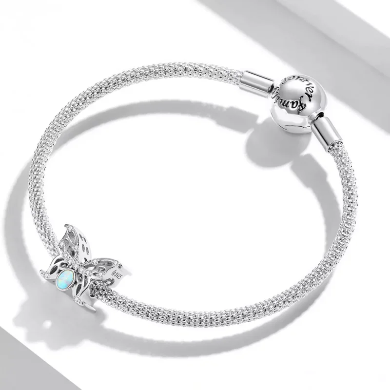 (resim) PANDORA Stil Opal Kelebek Charm - BSC558 - Görüntüle 3