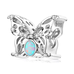 (resim) PANDORA Stil Opal Kelebek Charm - BSC558