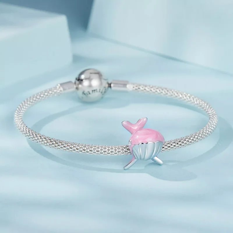 (resim) PANDORA Stil Pembe Balina Charm'ı - SCC2707 - Görüntüle 5