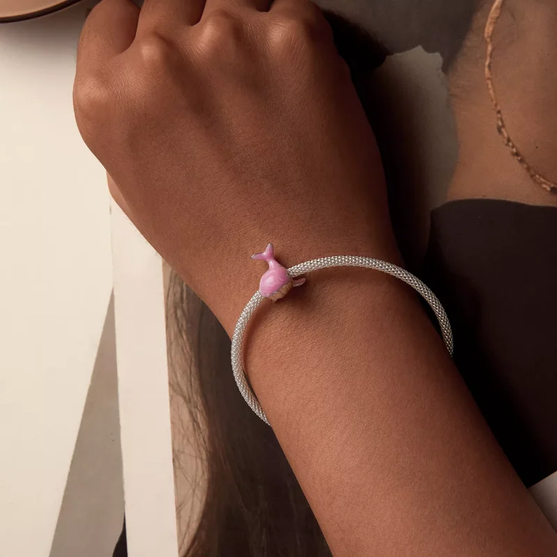 (resim) PANDORA Stil Pembe Balina Charm'ı - SCC2707 - Görüntüle 6