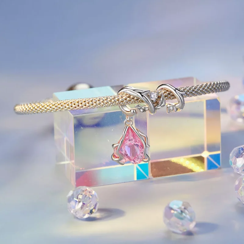 (resim) PANDORA Stil Solmuş Gül Charm - SCC2697 - Görüntüle 3