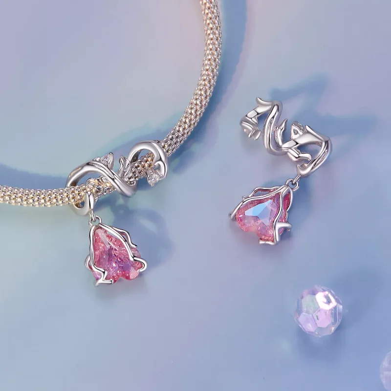 (resim) PANDORA Stil Solmuş Gül Charm - SCC2697 - Görüntüle 4