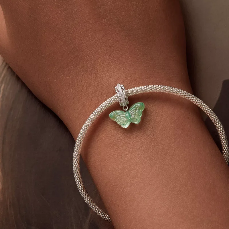 (resim) PANDORA Stil Yeşil Kelebek Charm - SCC2712 - Görüntüle 7