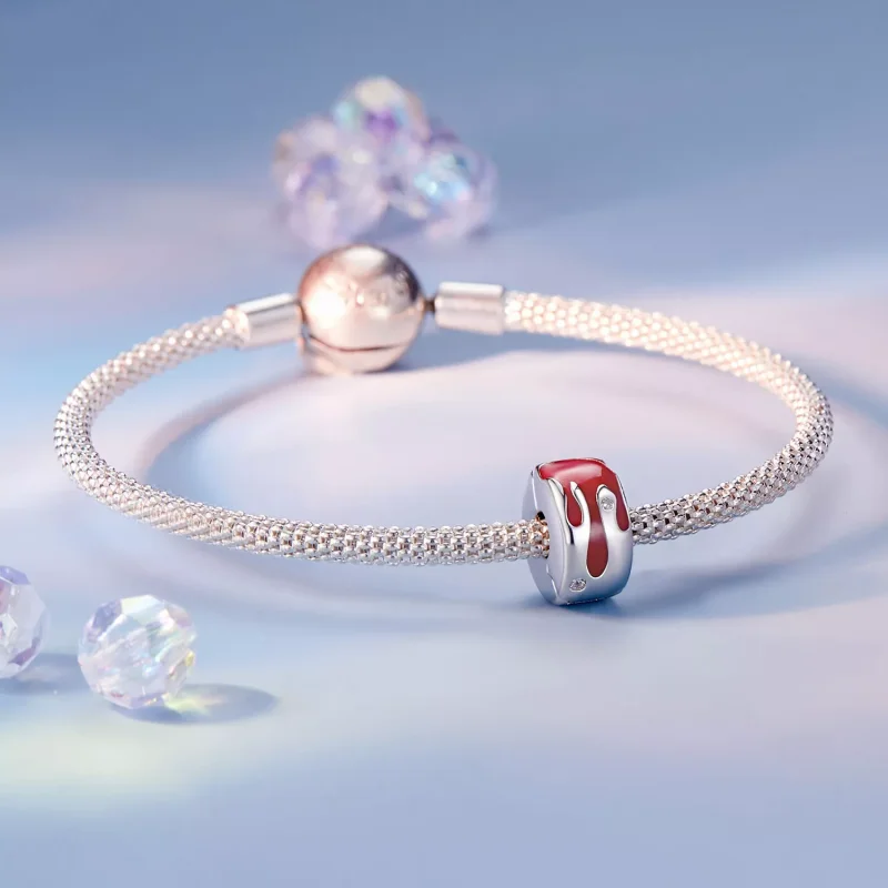 (resim) PANDORA Stili Erimiş Konumlandırma Toka Charm'ı - SCC2700 - Görüntüle 5