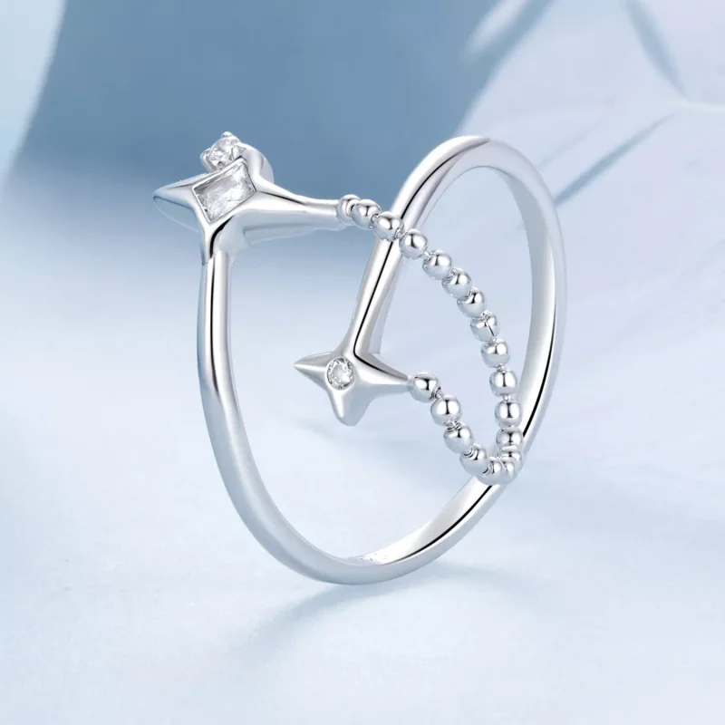 (resim) PANDORA Stili Starlight Açık Halka - BSR519-E - Görüntüle 2