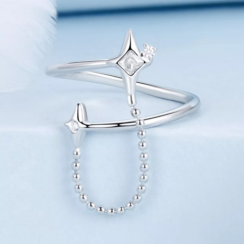(resim) PANDORA Stili Starlight Açık Halka - BSR519-E - Görüntüle 3
