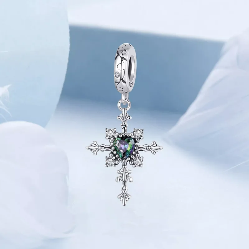 (resim) PANDORA Tarzı Haç Charm - BSC970 - Görüntüle 2