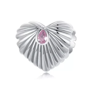 (resim) PANDORA Tarzı Kalp Charm - SCC2693
