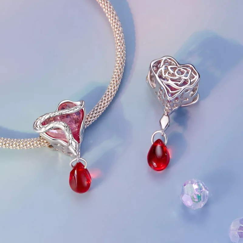 (resim) PANDORA Tarzı Kanlı Yılan Charm - SCC2699 - Görüntüle 4