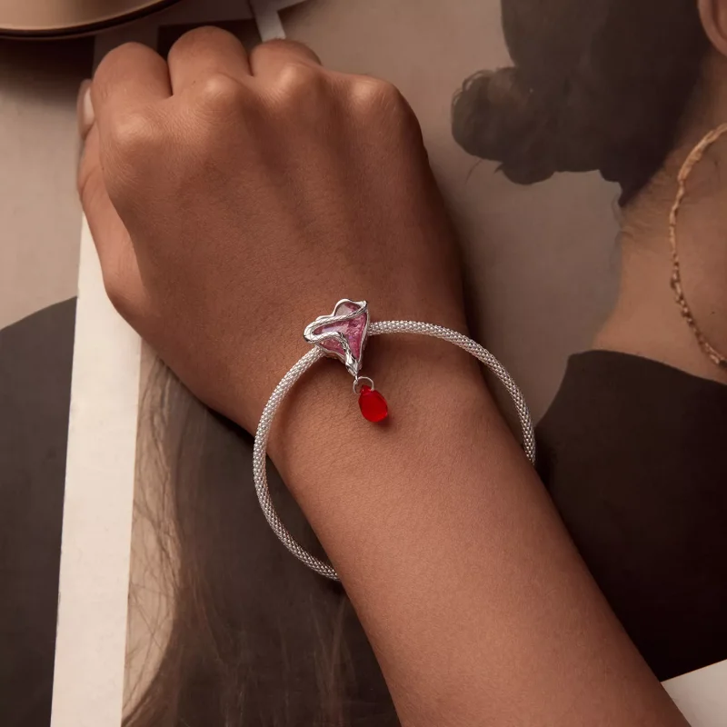 (resim) PANDORA Tarzı Kanlı Yılan Charm - SCC2699 - Görüntüle 5