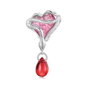 (resim) PANDORA Tarzı Kanlı Yılan Charm - SCC2699