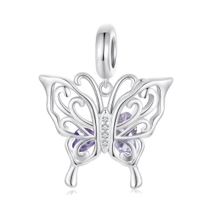 (resim) PANDORA Tarzı Kelebek Charm - BSC969
