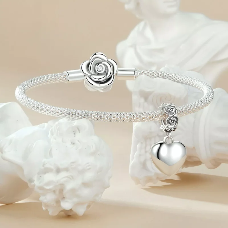 (resim) PANDORA Tarzı Romantik Gül Teklif Kutusu - SCC2701 - Görüntüle 4