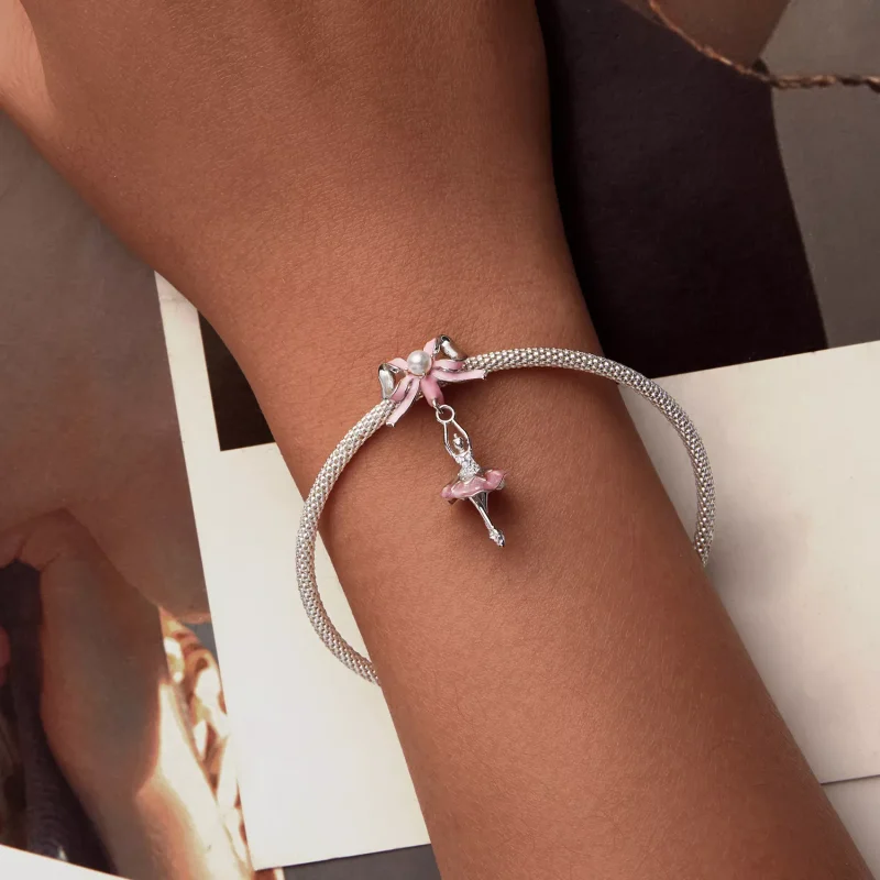 (resim) PANDORA Stil Bale Kız Boncukları - SCC2760 - Görüntüle 5